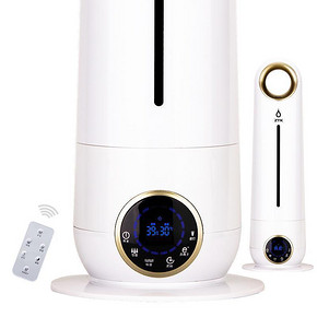清新空气# ZTK 家用静音落地式加湿器 4L  39.9元包邮(139.9-100券)