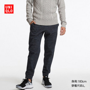 双11提前购物车# UNIQLO 优衣库 摇粒绒运动长裤 124.5元