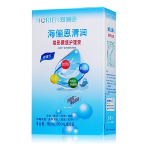 海昌 海俪恩 清润隐形眼镜护理液360ml+360ml 11元包邮(19-8券)