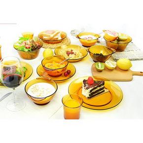 前30分钟半价# 多莱斯 法国玻璃餐具 15件套 11日0点 129元包邮(258-129)