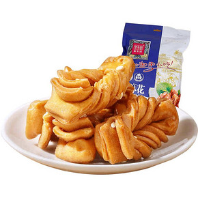 前1000名半价# 御食园 老北京蜜麻花 500g*2袋  11日0点 38.8返19.4元