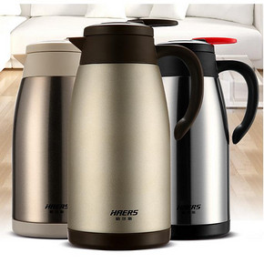 前30分钟半价# 哈尔斯 304不锈钢保温壶 2L 11日0点 69返34.5元