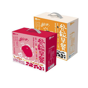 蒙牛 谷粒早餐 红谷250ml*12+黑谷250ml*12 36元(买1送1)
