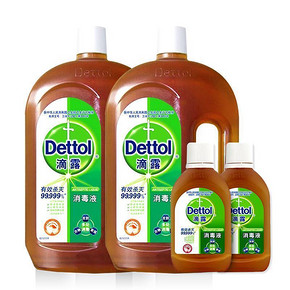 预售倒计时# 滴露 家用衣物除菌地板消毒剂 3200ml 84.9元包邮(定金10+尾款74.9)