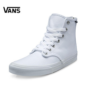 预售倒计时# VANS 范斯 CAMDEN HI ZIP 女款帆布鞋 217.5元包邮(定金30+尾款187.5)