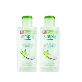 预售倒计时# simple 清妍温和卸妆水200ml*2瓶  74元(定金10+预售64)