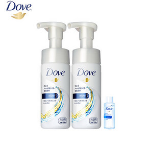 预售倒计时# 多芬 深层清洁3合1卸妆乳135ml*2  79元(定金10+尾款69)