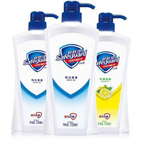预售倒计时# 舒肤佳 沐浴露 家庭装 700ml*3瓶 69.9元(定金10+尾款59.9)