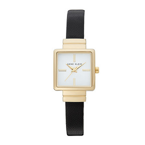 预售倒计时# Anne Klein 方形防水石英表 254元(定金30+224尾款)