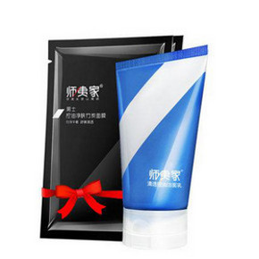 师夷家 男士控油祛痘洗面奶120g 9.9元(19.9-10券)