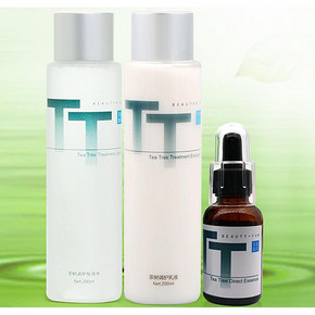 不再痘留# 美丽加芬 茶树3件套组合 39元包邮(119-80券)