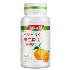 手慢无# 汤臣倍健 维生素C 桔子味24.6g 1元