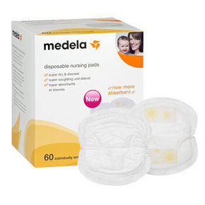 Medela 美德乐 一次性乳垫 60片装 折34.5元(69，买1送1)