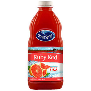 美国进口 Ocean Spray 优鲜沛 宝石红西柚果汁 1.5L 18.5元(15.9+2.6)