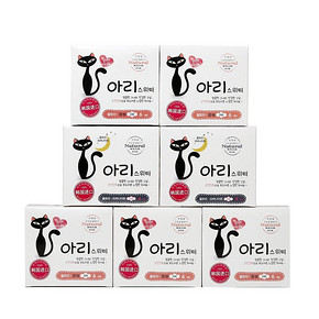 娜日舒 韩国进口棉柔透气卫生巾组合装7盒 39.9元包邮(79.9-40券)