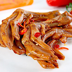 追剧必备# 煌上煌 卤味翅+掌组合 470g  17.8元包邮(37.8-20券)