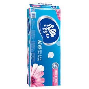 维达  超韧系列 卫生纸 4层180g*10卷 折25.4元(199-100)