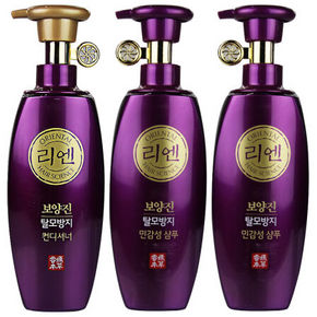 LG 睿嫣 防脱发敏感性发质洗护套装 400ml×2+400ml 77.9元(69+8.9)