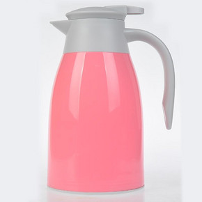 西派 欧式糖果色玻璃内胆热水瓶 1L 19.9元包邮