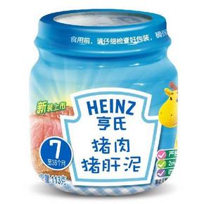 Heinz 亨氏 猪肉猪肝泥 113g 6.5元