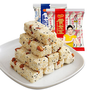 黄老五 原味米花酥米花糖 250g*2袋  折11.5元(3件5折+券)
