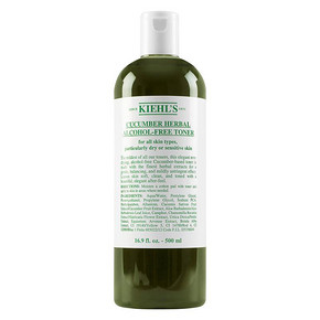 Kiehl‘s 科颜氏 小黄瓜植物爽肤水 500ml 219元包邮