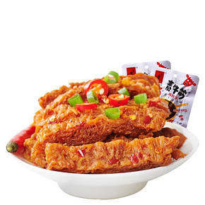 重庆武隆特产# 玉堂号 麻辣素牛筋 220g  14.9元包邮(19.9-5券)