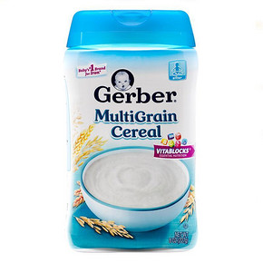 Gerber  嘉宝 美国混合谷物米粉 227g  11.1元