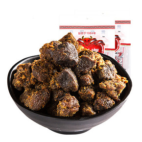 牛头牌 麻辣五香牛肉粒 102g*2袋 24.8元包邮(29.8-5券)