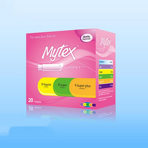 mytex 德国进口导管式卫生棉条 20支 9.9元包邮(29.9-20券)
