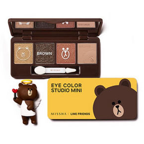 MISSHA 谜尚 LINE FRIENDS 时尚玩色眼影盘2号 折59元(3件5折)