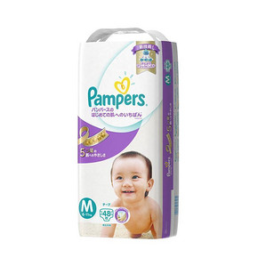 Pampers 帮宝适 紫帮 超薄棉柔纸尿裤 M48片 折55.2元(买4免1)