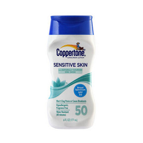 Coppertone 水宝宝 温和型防晒乳 SPF50 177ml*2件 129元包邮(134-5券)