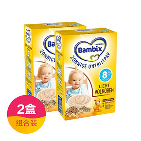 荷兰牛栏 Bambix营养全麦米粉  250g*2盒   44.8元(39+5.8)