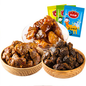 牛头牌 卤汁牛肉粒100g*3袋组合装 24.8元包邮(39.8-15券)