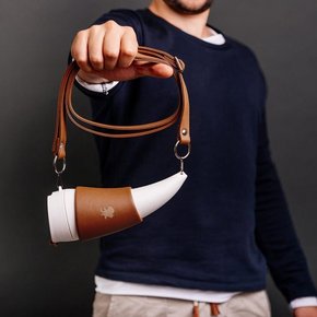 有逼格咖啡杯# GOAT STORY 牛皮马克杯 350ml  228元包邮(204+24)