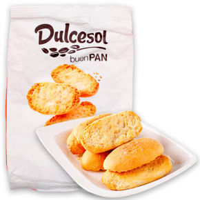 西班牙进口 Dulcesol 都瑟 原味面包干200g 折6元(双重优惠)