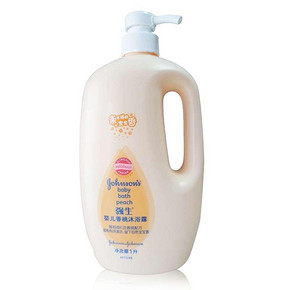 强生 婴儿香桃沐浴露1000ml 19.9元