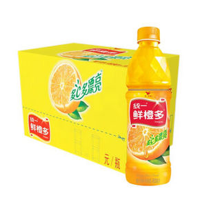 统一 鲜橙多 450ml*15瓶 29.9元