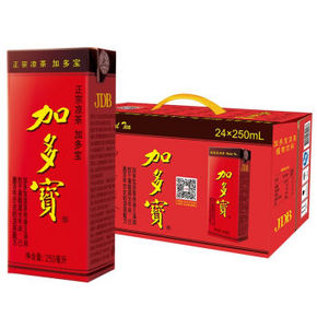 加多宝 凉茶植物饮料利乐包 250ml*24盒 32.9元