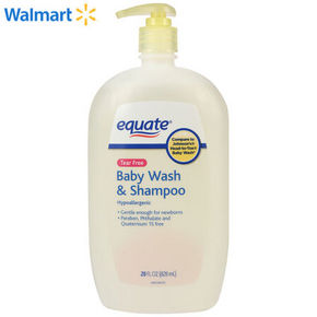 Equate 伊维宝 婴儿二合一洗发沐浴露 828ml 19元