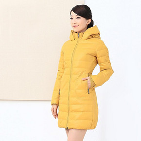 凯慕狮 修身连帽羽绒服 99元包邮(299-200券)