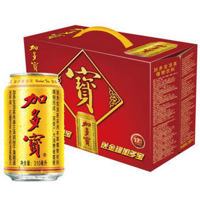 加多宝 凉茶 310ml*12罐 整箱 折29.3元(3件6折)