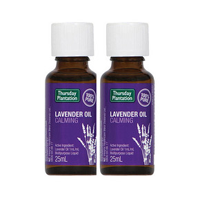 Thursday Plantation 星期四农庄 100%纯薰衣草精油25ml*2 109元包邮(119-10券)