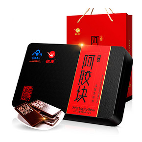 滋补圣品# 鹤王 阿胶块 240g 送打粉机 178元包邮(298-120券)