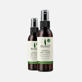 黑五0点抢# Sukin 苏芊 保湿喷雾爽肤水 125ml*2瓶  54.9元包邮包税