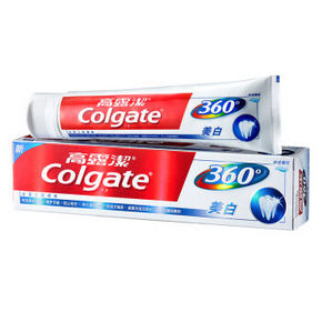 高露洁 360°全面口腔健康牙膏 200g 折9.9元(买2免1)