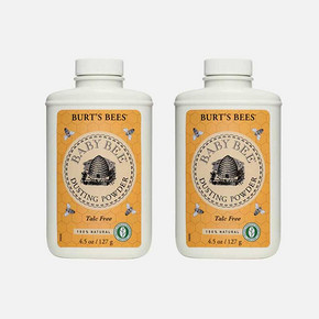 Burt's Bees 小蜜蜂 宝宝天然滋润香体爽身粉127g+210g 90.99元包邮