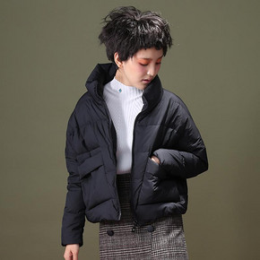 漫步蝶裳 短款面包棉服 129元包邮(159-30券)