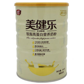 M.love 美庐 美健乐 脱脂高钙高蛋白营养奶粉 800g 35.1元